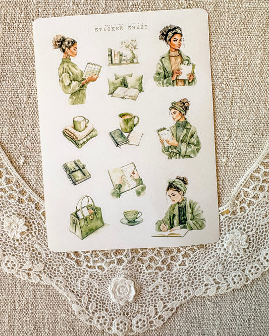 Stickervel | planning green 1