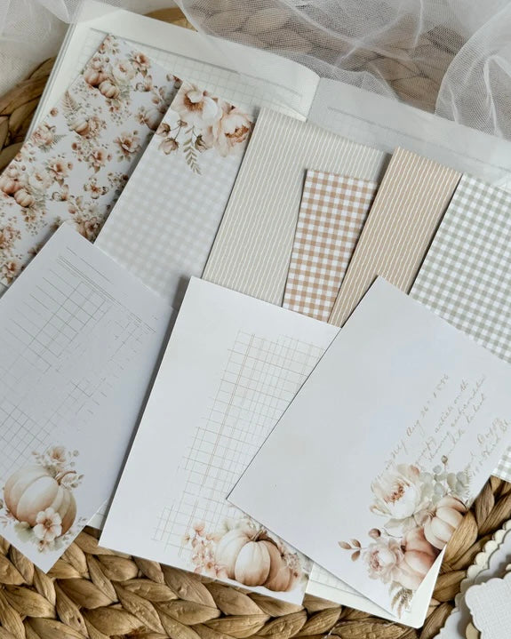 Papierset| soft pumpkin 30 st.