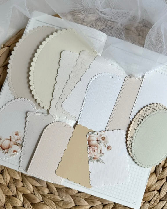 Papierset| soft pumpkin 30 st.