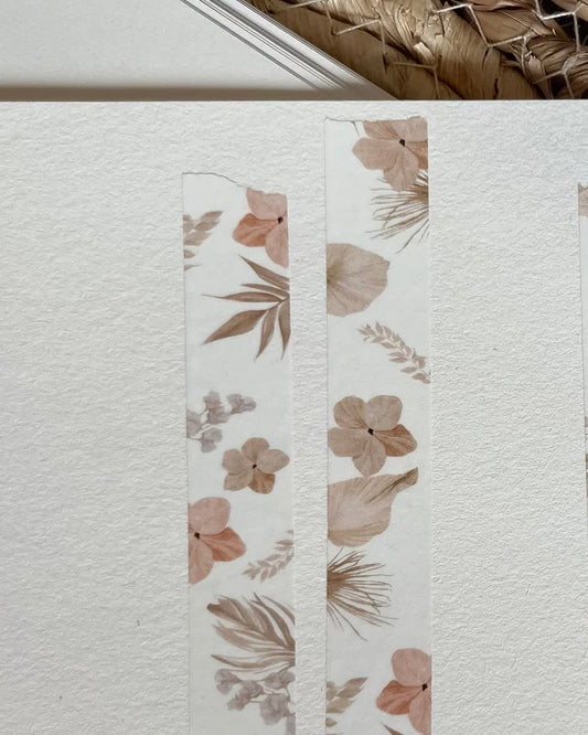 Washitape | zomerbloemen