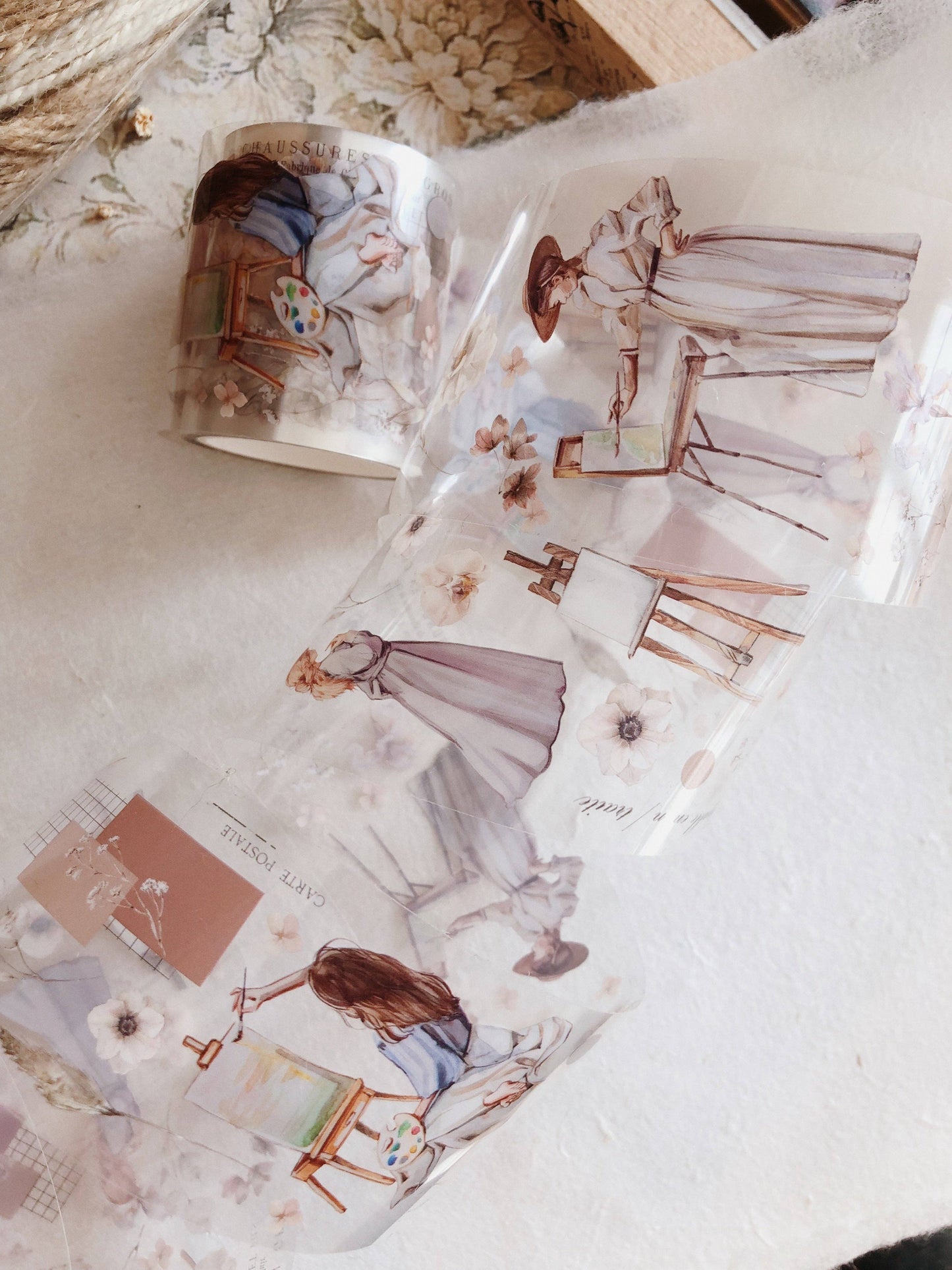 Pettape | kunst meisjes | hele rol