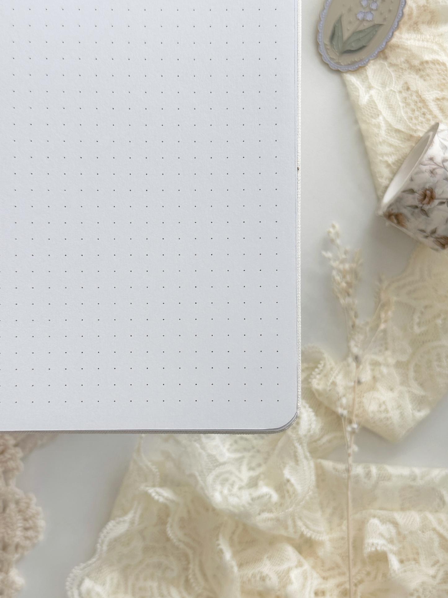 Journal lichtroze met tulp | TN | dot