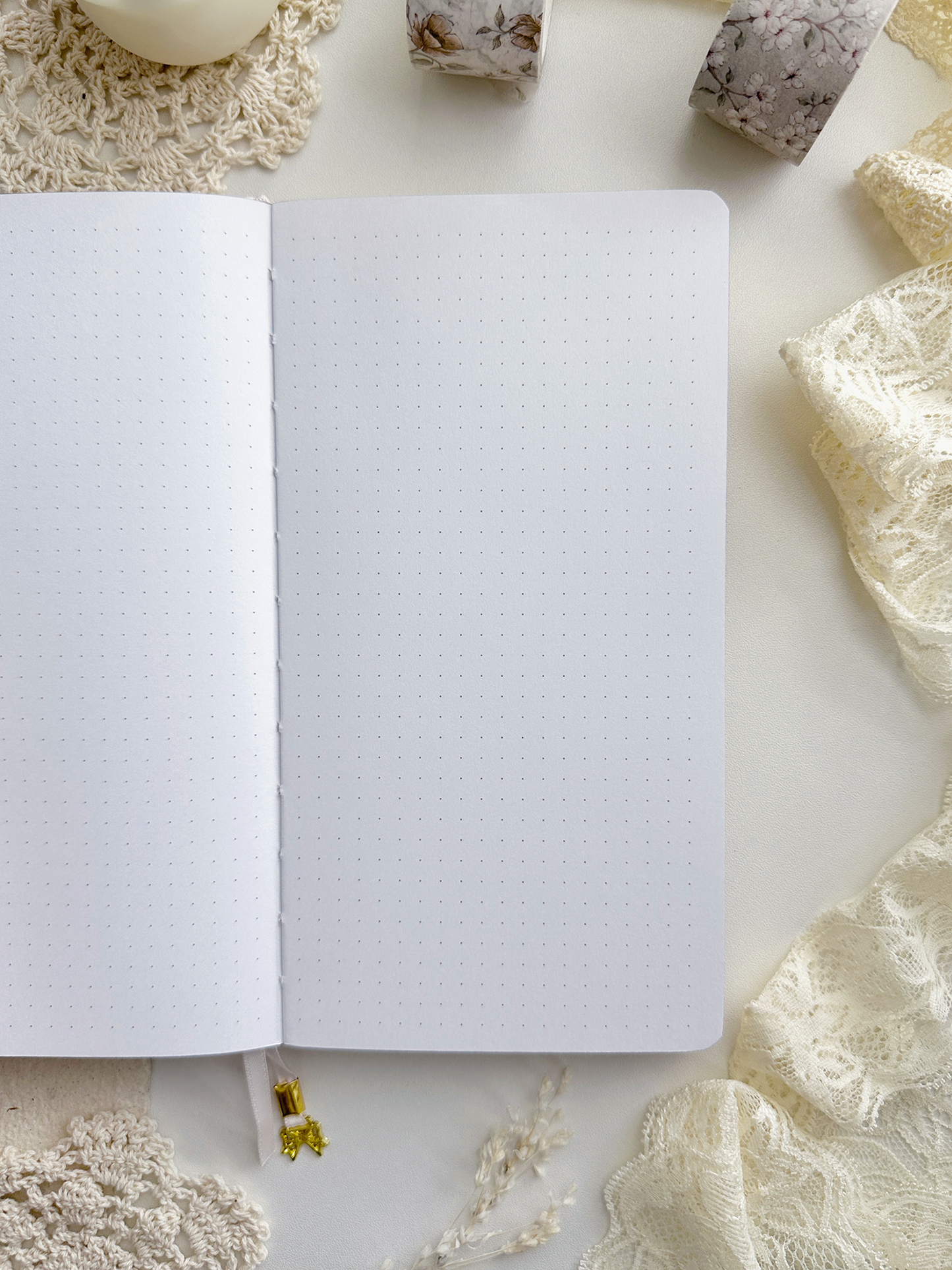 Journal lichtroze met tulp | TN | dot