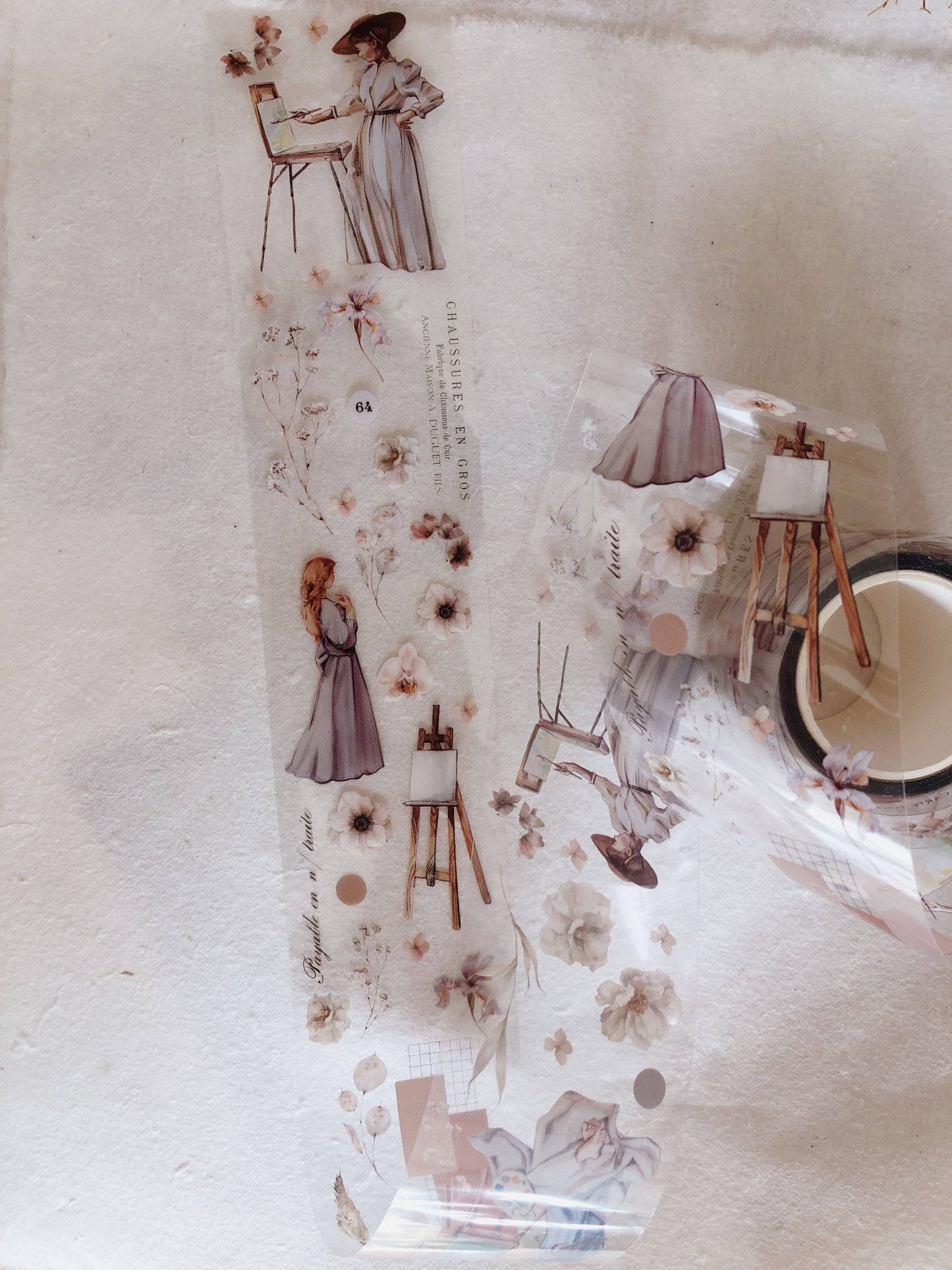 Pettape | kunst meisjes | hele rol