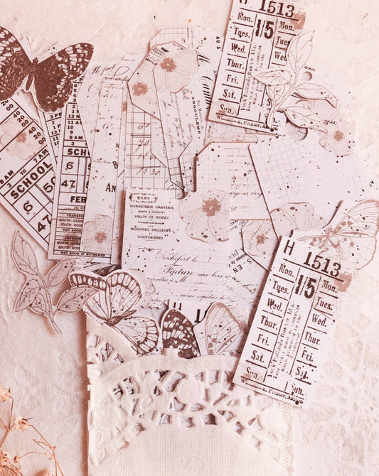 Vintage stickers | set